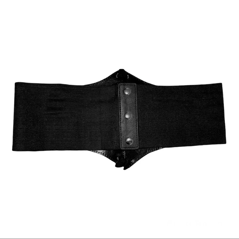 Sexy Plus Size Rose Corset Belt 1X 2X Embroidery Lace Up Helps Conceal Waist